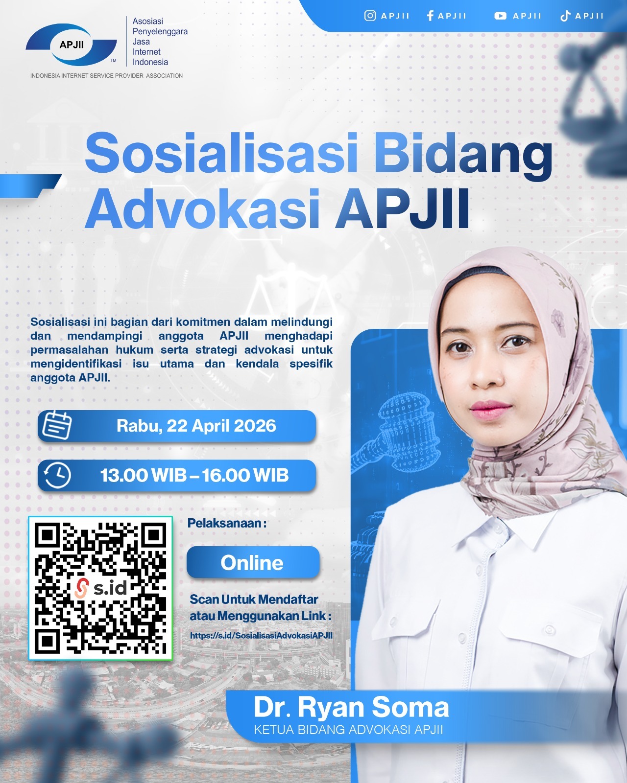 Sosialisasi Bidang Advokasi APJII