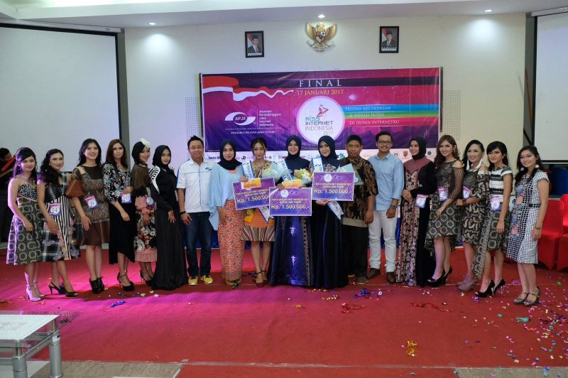 Final Miss Internet Jateng 23 Januari 2017